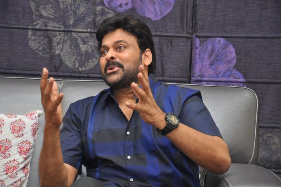 Megastar Chiranjeevi at telugu movie Khaidi No 150 Interview in Hyderabad. Chiranjeevi,Khaidi No 150 movie Interview,Khaidi No 150,Khaidi No 150 press meet,Khaidi No 150 press meet pics,Khaidi No 150 press meet images,Khaidi No 150 press meet photos,Khaidi No 150 press meet stills,Khaidi No 150 press meet pictures
