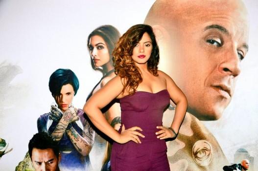 Bollywood actress Neetu Chandra spotted at XXX: Return of Xander Cage special screening.