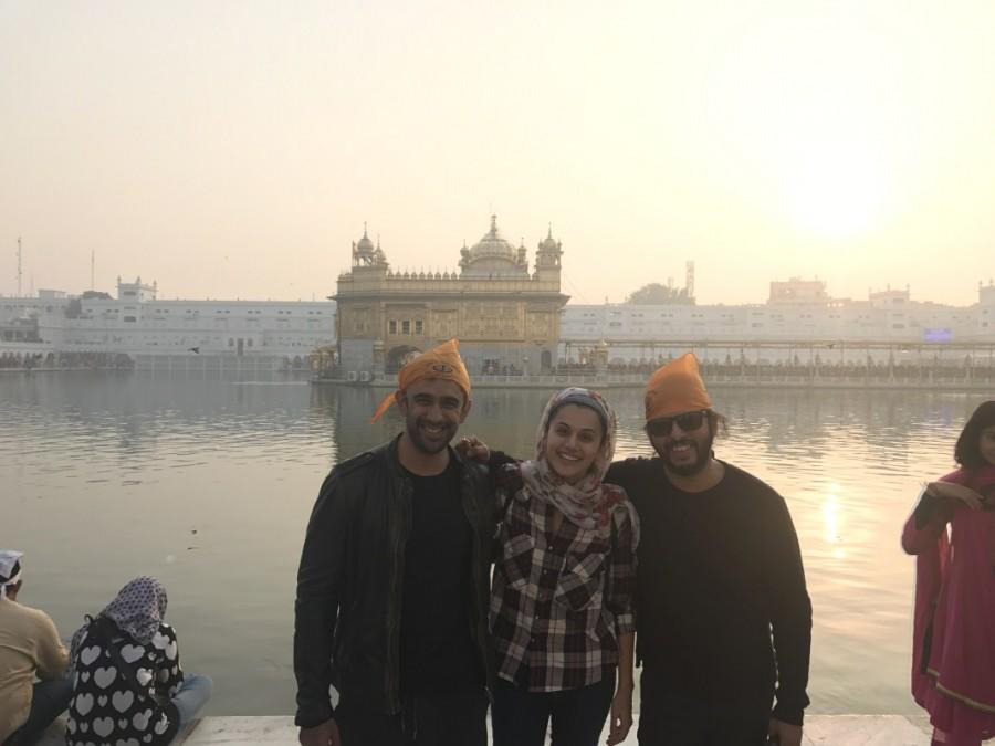 As she forays into a league of her own, Taapsee Pannu is over the moon with the release of her much awaited release Running Shaadi being a few weeks from now. For several reasons the film was delayed for release and the actress had a deep desire to visit the holy place of Golden Temple as a wish to have the film see a release. Taapsee Pannu,actress Taapsee Pannu