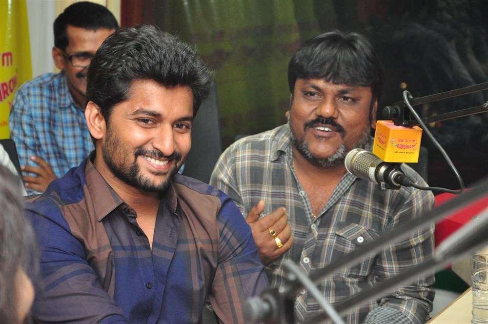 Telugu movie Nenu Local Single Song 'Next Enti Single' launch at Radio Mirchi in Hyderabad. Celebs like Nani, Bekkem Venugopal, Trinadha Rao Nakkina and others graced the event. Next Enti Single,Nenu Local,telugu movie Nenu Local,Nenu Local audio launch,Nenu Local music launch,Nani,Bekkem Venugopal,Trinadha Rao Nakkina
