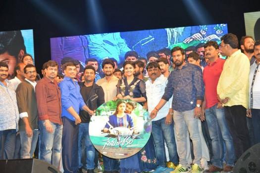 Telugu movie Nenu Local audio launch event held at Hyderabad. Celebs like Nani, Keerthy Suresh, Devi Sri Prasad, Dil Raju, Naveen Chandra, Srimukhi, Trinadha Rao Nakkina, Manisha Eerabathini, Naresh Iyer, Sri Mani and others graced the event.