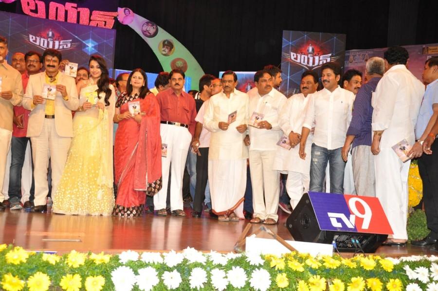 Telegu movie Lion audio launch Telegu movie Lion audio launch,Telegu movie Lion audio launch photos,images of Telegu movie Lion audio launch,Chandrababu launch Lion audio,Balakrishana's Lion Audio Launch Released,Lion (2015 film),Balakrishna's Lion audio launch,Trisha at Lion Audio Lau