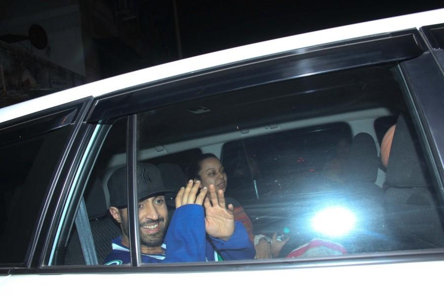 Anushka Sharma and Diljit Dosanjh spotted at Filmistan studio Goregoan shooting for a promotional song of Phillauri. Anushka Sharma,Diljit Dosanjh,Filmistan studio,Goregoan shooting,Phillauri,Phillauri song,Phillauri song promotion,Anushka Sharma and Diljit Dosanjh