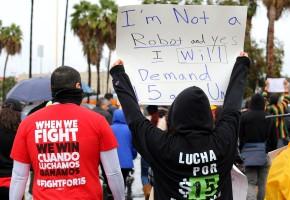 Donald Trump,Fight for $15,labor secretary nominee,Donald Trump labor secretary nominee,President-elect Donald Trump,against Andrew Puzder,Andrew Puzder