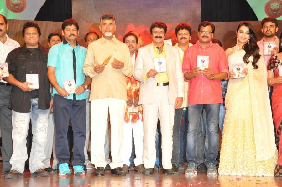 Hyderabad:Lion Audio Launch Event Telegu movie Lion audio launch,Telegu movie Lion audio launch photos,images of Telegu movie Lion audio launch,Chandrababu launch Lion audio,Balakrishana's Lion Audio Launch Released,Lion (2015 film),Balakrishna's Lion audio launch,Trisha at Lion Audio Lau