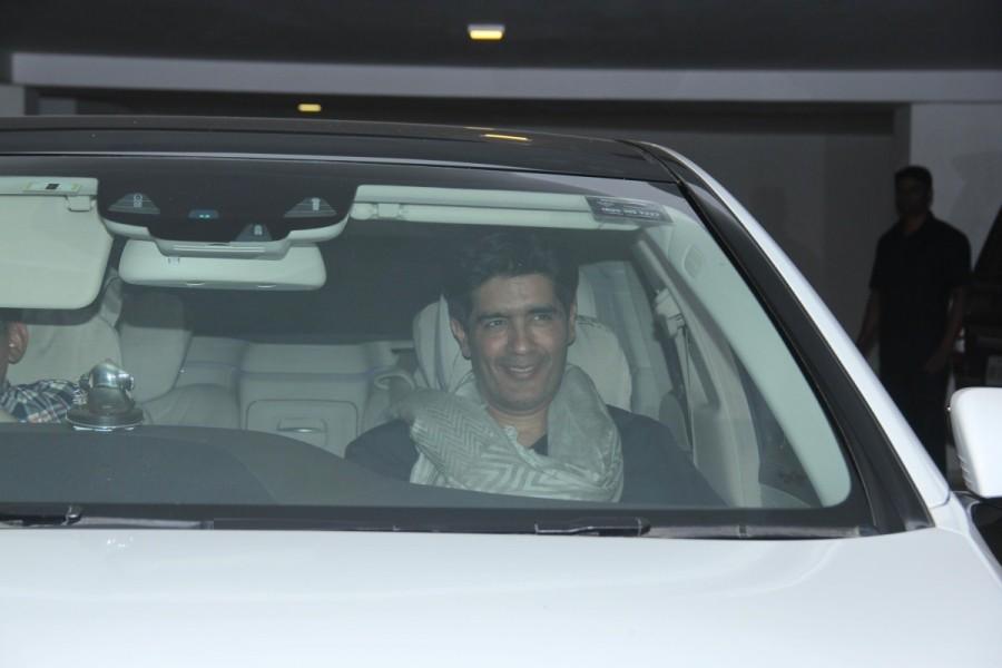 Manish Malhotra spotted at Sidharth Malhotra's birthday bash. Sidharth Malhotra,Sidharth Malhotra birthday bash,Maheep Sandhu,Sanjay Kapoor,Avantika Malik Khan,Imran Khan,Anu Dewan,Ayan Mukerji,Dolly Sidhwani,Ritesh Sidhwani,Shaad Randhawa,Manish Malhotra,Sonakshi Sinha,Jacqueline Fernandez,Farhan Akhtar,Kunal Rawal