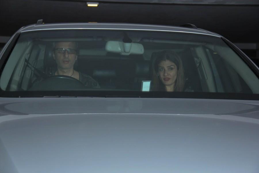 Anil Thadani and Raveena Tandon spotted at Sidharth Malhotra's birthday bash. Sidharth Malhotra,Sidharth Malhotra birthday bash,Maheep Sandhu,Sanjay Kapoor,Avantika Malik Khan,Imran Khan,Anu Dewan,Ayan Mukerji,Dolly Sidhwani,Ritesh Sidhwani,Shaad Randhawa,Manish Malhotra,Sonakshi Sinha,Jacqueline Fernandez,Farhan Akhtar,Kunal Rawal