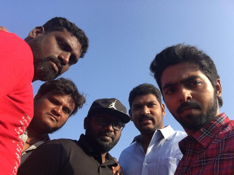 South Indian actor GV Prakash joins protest against Jallikattu ban at Marina beach. Jallikattu ban,Jallikattu,Jallikattu Controversy,Mayilsamy,GV Prakash,Marina beach,protest against Jallikattu ban,Jallikattu ban protest,Jallikattu protest,T. Rajendar