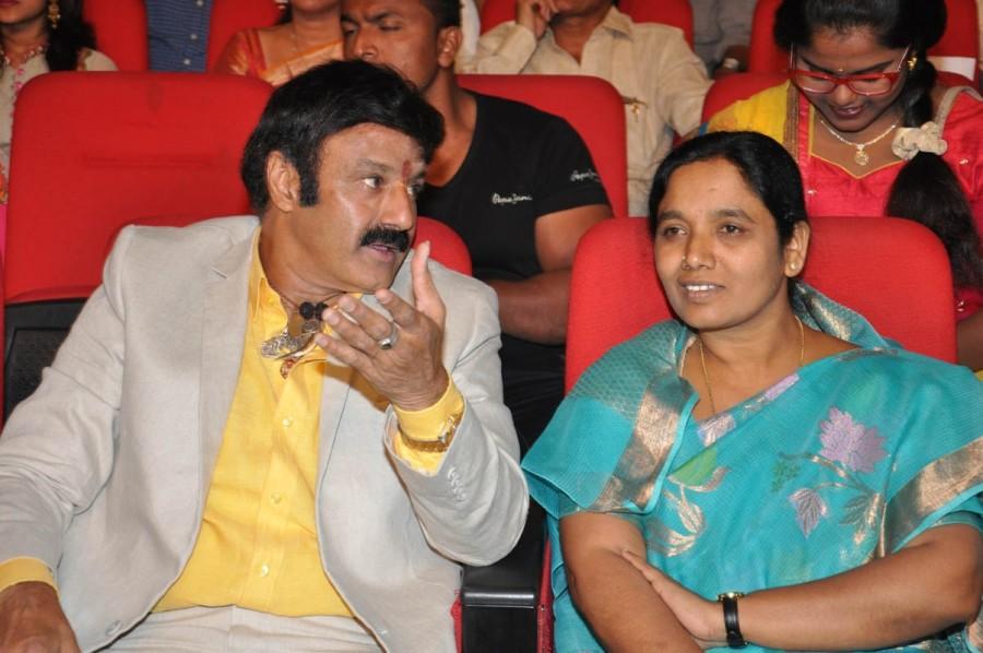 Balakrishna and others Telegu movie Lion audio launch,Telegu movie Lion audio launch photos,images of Telegu movie Lion audio launch,Chandrababu launch Lion audio,Balakrishana's Lion Audio Launch Released,Lion (2015 film),Balakrishna's Lion audio launch,Trisha at Lion Audio Lau
