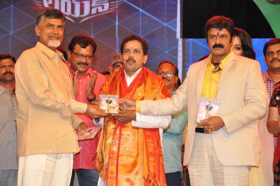 Lion Audio Launch Event Telegu movie Lion audio launch,Telegu movie Lion audio launch photos,images of Telegu movie Lion audio launch,Chandrababu launch Lion audio,Balakrishana's Lion Audio Launch Released,Lion (2015 film),Balakrishna's Lion audio launch,Trisha at Lion Audio Lau
