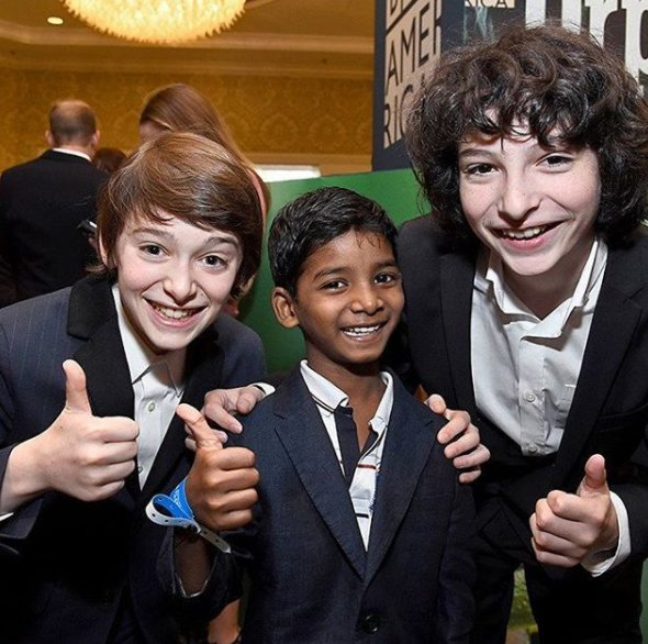 The eight-year-old stars as Nicole Kidman's son in critically-acclaimed "Lion". The Garth Davis-directorial revolves around a five-year-old Indian boy who gets lost on the streets of Kolkata, thousands of kilometers from home. He survives many challenges before being adopted by a couple in Australia. And 25 years later, he sets out to find his lost family. "Lion" also features Rooney Mara and British actor of Indian descent Dev Patel, besides Indian actors Deepti Naval, Tannishtha Chatterjee, Priyanka Bose and Nawazuddin Siddiqui. Releasing in India on February 24, "Lion" has been shot in Kolkata as well as in Australia. Child actor Sunny Pawar,actor Sunny Pawar,Sunny Pawar,Lion,Sunny Pawar meets President Barack Obama,Sunny Pawar meets Barack Obama,LionHeart campaign,Lion Heart campaign