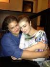 Ayesha Takia and her mom