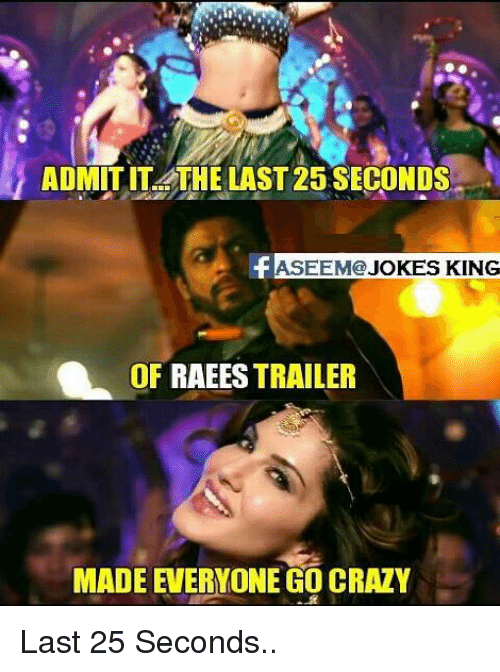 Shah Rukh Khan's Raees funny memes go viral - Photos,Images,Gallery - 57662