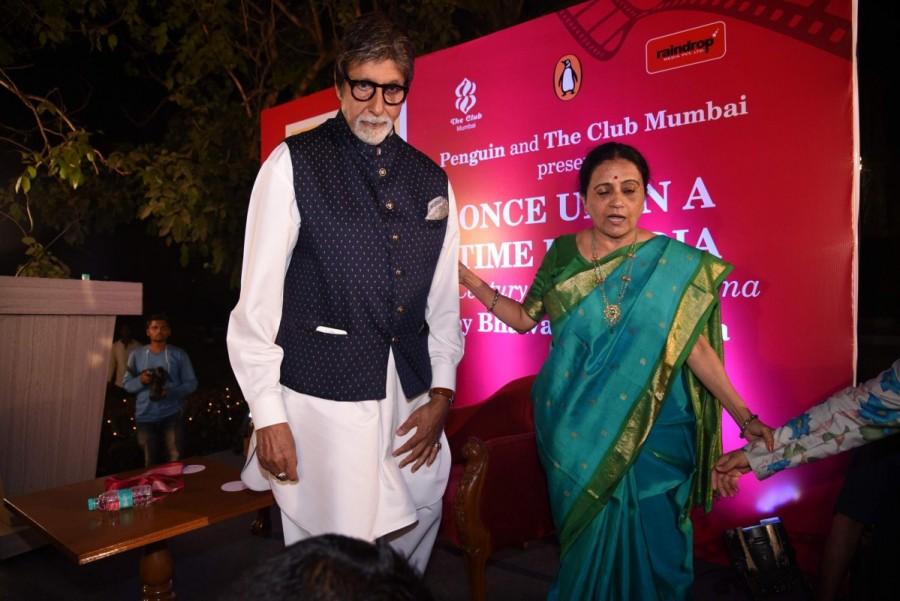 Amitabh Bachchan Launches Bhawana Somaayas Book Once Upon A Time In