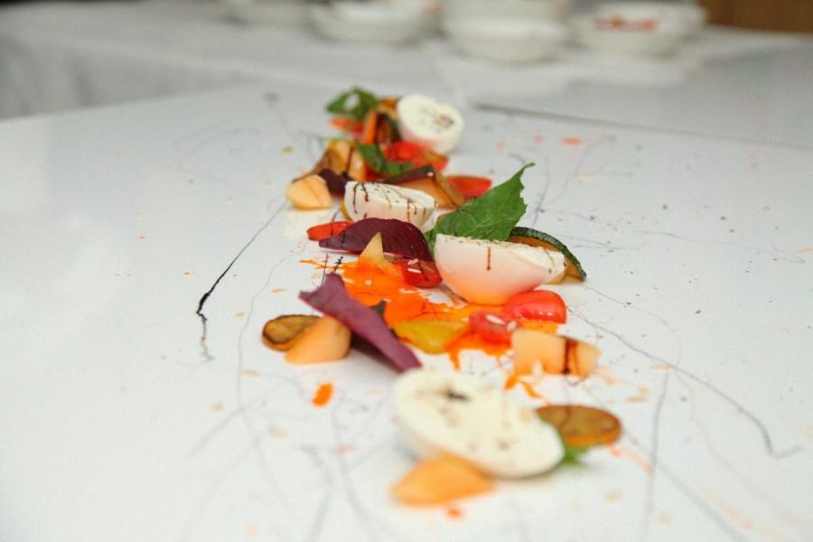 Savoury styled by Chef Shaun Kenworthy. Curtain Raiser,Young Chef Olympiad 2017,IIHM,Chef Abhijit Saha,Avant Garde,Shaun Kenworthy,Shalini Khanna Charles,Curtain Raiser of Young Chef Olympiad 2017