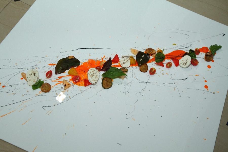Savoury styled by Chef Shaun Kenworthy. Curtain Raiser,Young Chef Olympiad 2017,IIHM,Chef Abhijit Saha,Avant Garde,Shaun Kenworthy,Shalini Khanna Charles,Curtain Raiser of Young Chef Olympiad 2017