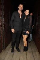 Sunny Leone,actress Sunny Leone,Daniel Weber,Sunny Leone with Daniel Weber,Sunny Leone and Daniel Weber,Estella Lounge,Estella Lounge  bar