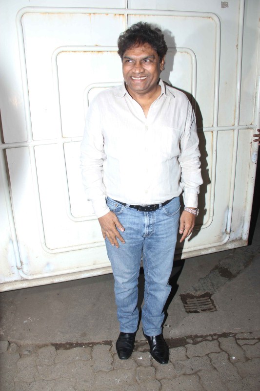 Johny Lever at Raees special screening. Shah Rukh Khan,Nawazuddin Siddiqui,Johny Lever,Neila Devi,Ritesh Sidhwani,Rahul Dholakia,Zoya Akhtar,Raees special screening,Raees,Raees special screening pics,Raees special screening images,Raees special screening photos,Raees special screening stills,Ra