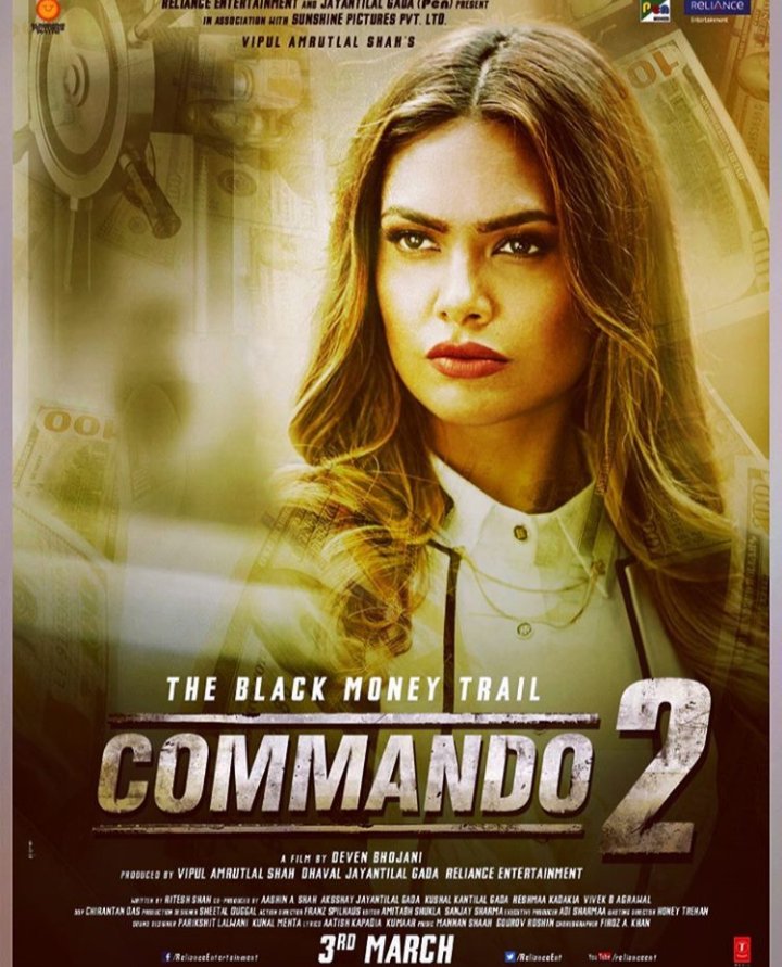 Commando 2 is an upcoming Bollywood action film, directed by Deven Bhojani and produced by Vipul Amrutlal Shah. Starring Vidyut Jamwal and Adah Sharma in the lead role, while Freddy Daruwala, Thakur Anoop Singh, Satish Kaushik, Esha Gupta and Adil Hussain appear in the supporting role. Commando 2,Commando 2 poster,Commando 2 movie poster,Vidyut Jamwal,Adah Sharma,bollywood movie Commando 2,Commando 2 movie pics,Commando 2 movie images,Commando 2 movie photos,Commando 2 movie stills,Commando 2 movie pictures