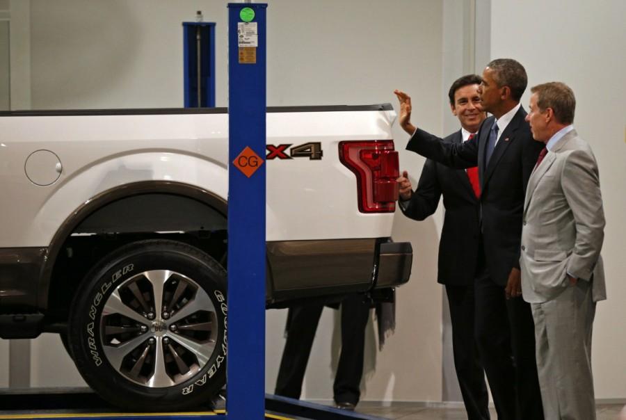 REVIVING THE AUTO INDUSTRY: Obama's rescue of the American auto industry was a cornerstone of his major economic stimulus plan after taking office in 2009. The government gave General Motors and Chrysler more than $62 billion in direct bailout and bankruptcy assistance, and pushed them to transform their operations to make more fuel-efficient cars and trucks, building on previous bailouts by the Bush administration. Barack Obama,US president,US president Barack Obama,Barack Obama greatest moments,Barack Obama greatest moments pics,Barack Obama greatest moments images,Barack Obama greatest moments photos,Barack Obama greatest moments stills,Barack Obama greatest momen