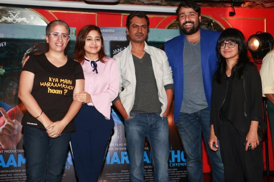 The film, which was made on a restricted budget, had already recovered its cost with its distribution and digital rights release prior to its release. The collection post that has made the film a profitable success. Haraamkhor success meet,Haraamkhor,Nawazuddin Siddiqui,Haraamkhor success meet pics,Haraamkhor success meet images,Haraamkhor success meet photos,Haraamkhor success meet stills,Haraamkhor success meet pictures
