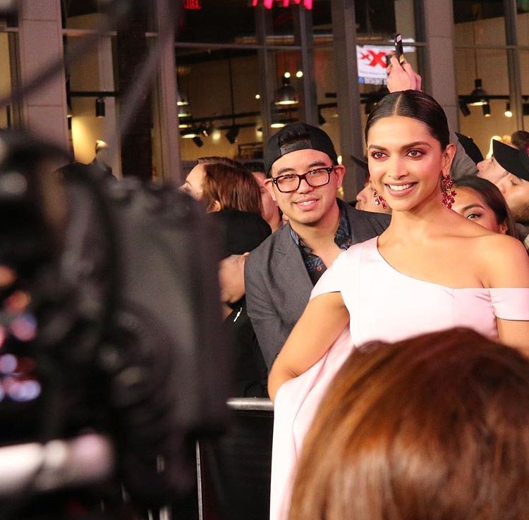 Six Sigma Films at premiere of Return of Xander Cage recorded Oops moment  of Deepika Padukone 