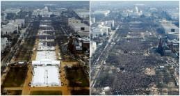 President-elect Donald Trump, left, and President Barack Obama arrive for Trump's inauguration ceremony at the Capitol in Washington, D.C., U.S. January 20, 2017.