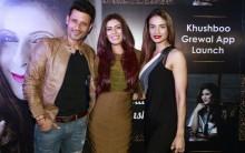 Meet Brothers and Khushboo Grewal at the app launch of Khushboo Grewal.