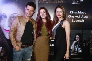 Singer Khushboo Grewal,Maryam Zakaria,Hiten Paintal,Khushboo Zakaria,App launch of Khushboo Zakaria,Khushboo Zakaria app launch