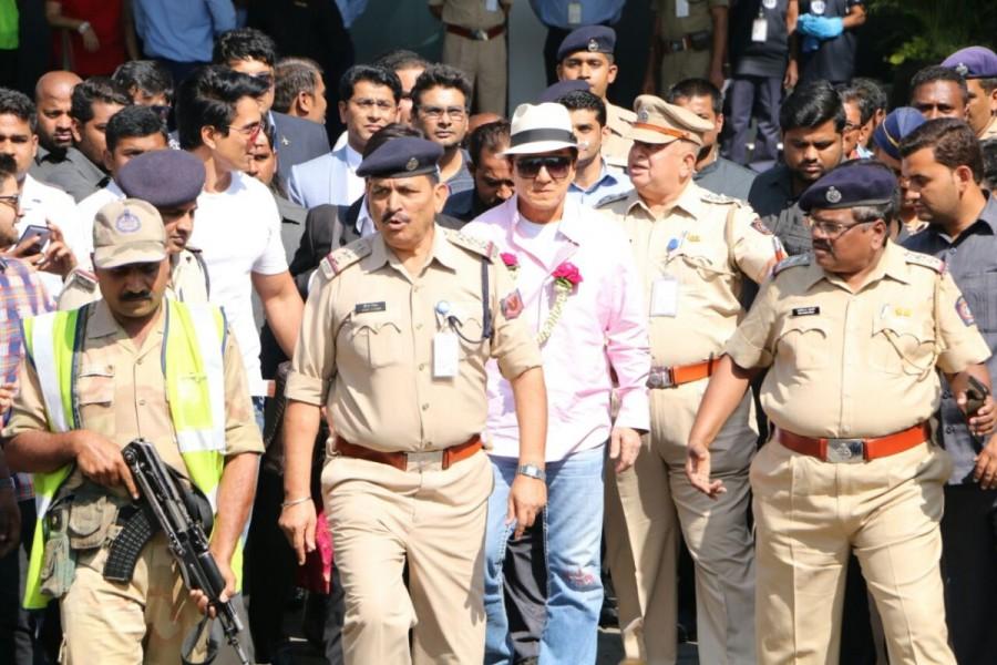 Action superstar Jackie Chan arrived in Mumbai today to promote his upcoming film "Kung Fu Yoga". Jackie Chan,Action superstar Jackie Chan,actor Jackie Chan,Kung Fu Yoga,Kung Fu Yoga promotion,Kung Fu Yoga movie promotion,Jackie Chan in India,Jackie Chan pics,Jackie Chan images,Jackie Chan photos,Jackie Chan stills,Jackie Chan pictures