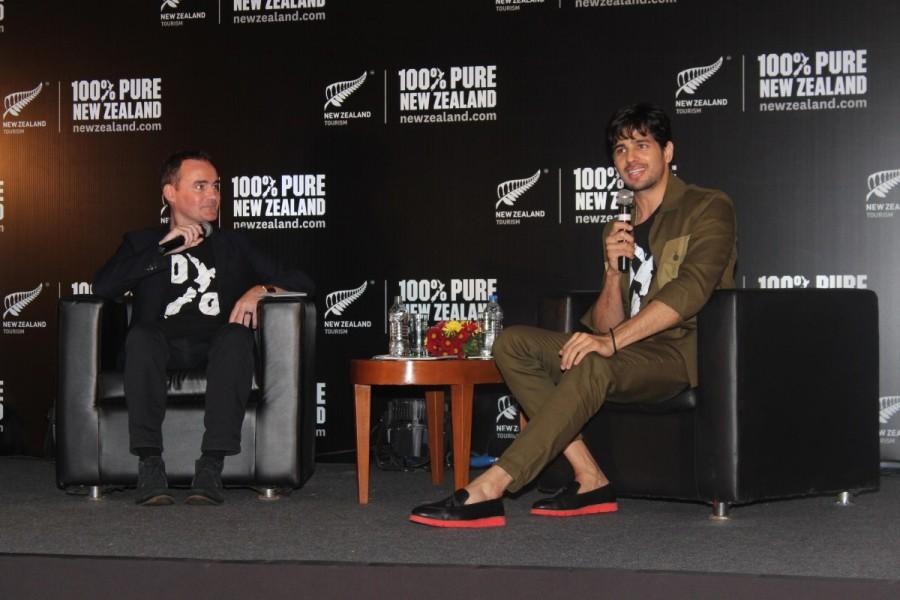 Bollywood actor Sidharth Malhotra and brand ambassador for Tourism New Zealand during a press conference in Mumbai on January 24, 2017. Sidharth Malhotra,Tourism New Zealand,press conference of Tourism New Zealand,New Zealand press conference,actor Sidharth Malhotra,Sidharth Malhotra latest pics,Sidharth Malhotra latest images,Sidharth Malhotra latest photos,Sidharth Malhotra latest still