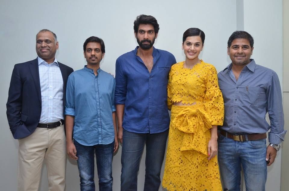 Bollywood actor Rana Daggubati and Taapsee Pannu at The Ghazi Attack movie press meet. Rana Daggubati and Taapsee,Rana Daggubati,Taapsee,Taapsee pannu,The Ghazi Attack,The Ghazi Attack press meet,The Ghazi Attack press meet pics,The Ghazi Attack press meet images,The Ghazi Attack press meet photos,The Ghazi Attack press meet stills,The Ghaz
