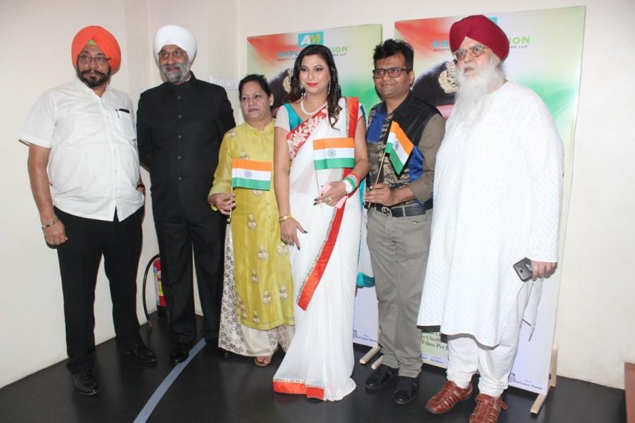 Celebs like Rohan Mehra, Congress leader Gurpreet Kaur Chadha, Bollywood actor Puneet Issar, Aneel Murarka, Radio Jockey Pritam Singh and others spotted during the launch of short film Shoorveer in Mumbai on January 26, 2017. Shoorveer,Short film Shoorveer,Shoorveer launch,Rohan Mehra,Congress leader Gurpreet Kaur Chadha,Puneet Issar,Aneel Murarka,Radio Jockey Pritam Singh