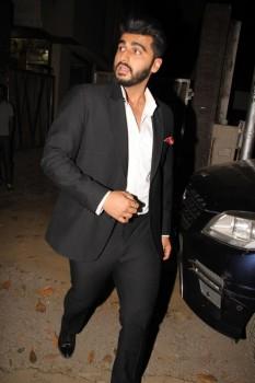 Photos of Bollywood actor Arjun Kapoor spotted at Mohit Suri's office in Mumbai.