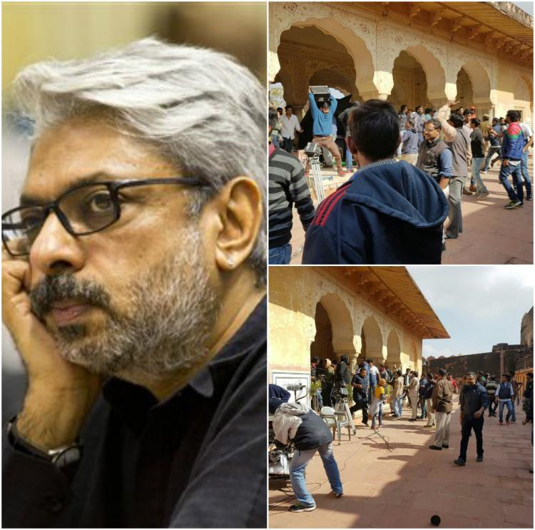 Police had a tough time in controlling the situation. "We will only allow him to shoot after we see the script," Singh said. Sanjay Leela Bhansali attacked,Sanjay Leela Bhansali,sanjay leela bhansali attacked on Padmavati sets,Padmavati,Padmavati shooting,Deepika Padukone,Ranveer Singh,Shahid Kapoor
