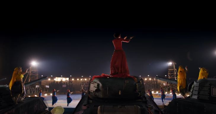 The 'Rangoon' music album is already a hit among the audience with tracks like 'Bloody Hell' and 'Yeh Ishq Hai' and 'Mere Miyan Gaye England' is making sure of being yet another super hit song. 'Rangoon' is an intense drama revolving around love, deceit and war and has a stellar star cast comprising of Saif Ali Khan, Shahid Kapoor and Kangana Ranaut. Directed by Vishal Bhardwaj and produced by Sajid Nadiadwala under the banners of Nadiadwala Grandson Entertainment and Viacom 18 Motion Pictures, 'Rangoon' is all set to hit the theatres on February 24, 2017. Rangoon,Kangana Ranaut,Mere Miyan Gaye England,actress Kangana Ranaut,Kangana Ranaut dancing