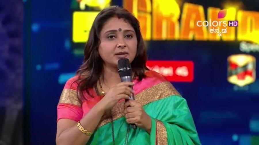 Bigg Boss 4 Kannada grand finale pictures: Pratham, Keerthi, Rekha in the race. Bigg boss 4 kannada,bigg boss 4,bigg boss kannada,bigg boss 4 kannada grand finale live updates,pratham,Rekha,malavika avinash,mohan,keerthi kumar