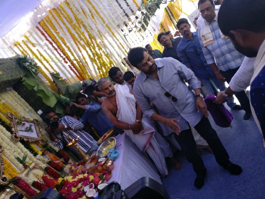 Megastar Chiranjeevi at Ram Charan's RC 11 movie launch. To be directed by Sukumar, the film is tipped to be a rural romantic drama. The film will be produced by Mythri Movie Makers and it is slated to go on the floors from next month. Megastar Chiranjeevi,Chiranjeevi,Ram Charan,RC 11 movie launch,RC 11 launch,RC 11 movie launch pics,RC 11 movie launch images,RC 11 movie launch photos,RC 11 movie launch stills,RC 11 movie launch pictures