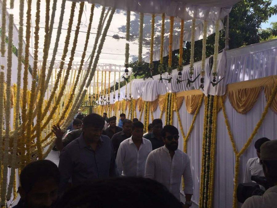 Megastar Chiranjeevi at Ram Charan's RC 11 movie launch. To be directed by Sukumar, the film is tipped to be a rural romantic drama. The film will be produced by Mythri Movie Makers and it is slated to go on the floors from next month. Megastar Chiranjeevi,Chiranjeevi,Ram Charan,RC 11 movie launch,RC 11 launch,RC 11 movie launch pics,RC 11 movie launch images,RC 11 movie launch photos,RC 11 movie launch stills,RC 11 movie launch pictures