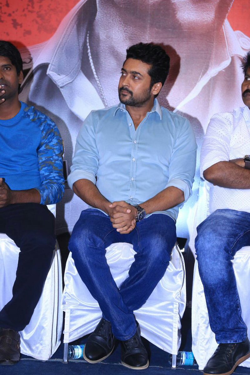 Tamil movie Singam 3 (S3, C3, Si3) press meet event held at Chennai. Celebs like Suriya, Hari, Soori, Harris Jayaraj, Priyan, KE Gnanavel Raja, Rajasekar Pandian, Viveka, Kanal Kannan and others graced the event. Suriya,Hari,Soori,S3,C3,Si3,Singam 3,Singam 3 press meet,Singam 3 press meet pics,Singam 3 press meet images,Singam 3 press meet photos,Singam 3 press meet stills,Singam 3 press meet pictures
