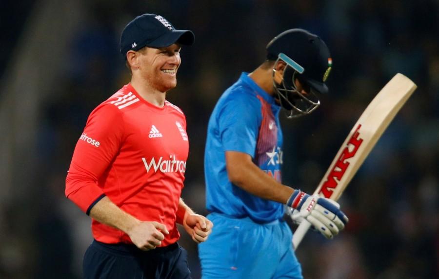 For England, Jordan scalped 3-22 to be the most successful while Mills, Ali and Rashid chipped in with a wicket each. Brief score: India: 144/8 (K.L.Rahul 71, Manish Pandey 21; Chris Jordan 3-22), England 139/6 (Joe Root 38, Ben Stokes 38; Asish Nehra 3/28) India v England,India v England 2nd T20I,India beats England,India beats England in 2nd T20,KL Rahul,Manish Pandey,Chris Jordan,Joe Root,Ben Stokes,Asish Nehra