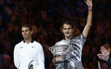 Roger Federer has won his fifth Australian Open title and 18th overall major crown, defeating Rafael Nadal 6-4, 3-6, 6-1, 3-6, 6-3 at the Rod Laver Arena here on Sunday. Federer extended his lead over Nadal in the all-time major wins list to four with his first Melbourne Park crown since 2010, and his first major singles title win since Wimbledon 2012, reports ausopen.com.