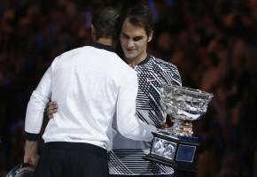 Australian Open,australian open 2017,Roger Federer beats Rafael Nadal,Roger Federer,Rafael Nadal,Roger Federer vs Rafael Nadal,Rod Laver Arena,Roger Federer wins 18th Grand Slam title,Roger Federer pics,Roger Federer images,Roger Federer photos,Roger Fede