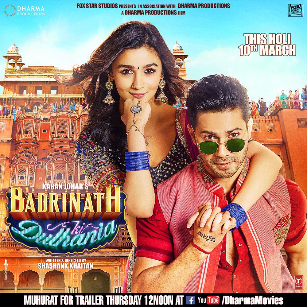 Actors Varun Dhawan and Alia Bhatt, who were seen together in the 2014 Hindi romantic-comedy film. Badrinath Ki Dulhania,Badrinath Ki Dulhania first look,Badrinath Ki Dulhania first look poster,Badrinath Ki Dulhania poster,Varun Dhawan and Alia Bhatt,Varun Dhawan,Alia Bhatt,bollywood movie Badrinath Ki Dulhania,Badrinath Ki Dulhania pics,Badrinath Ki D
