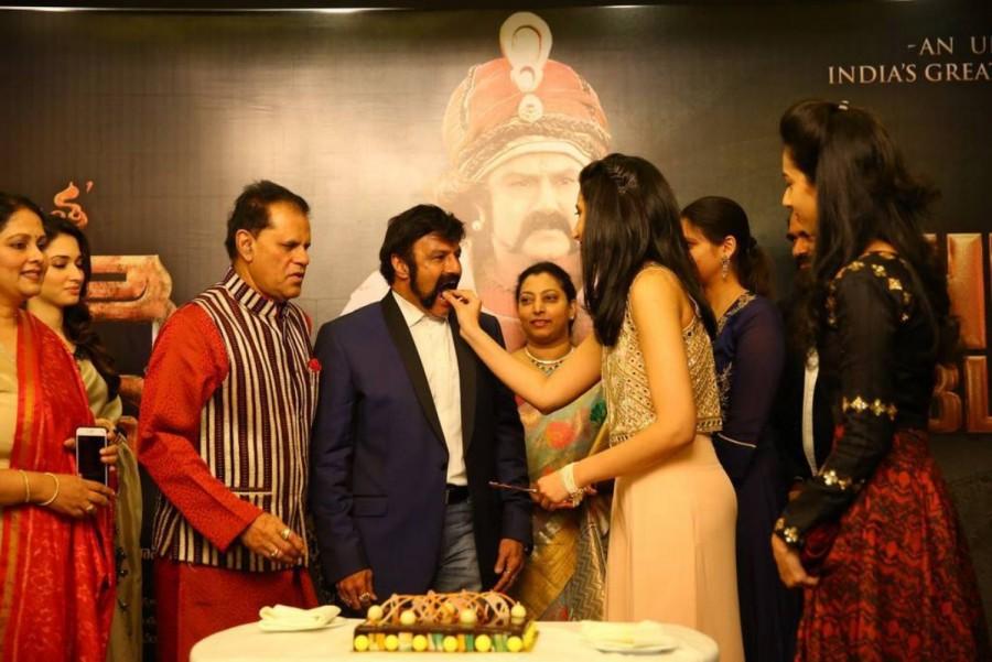 TSR felicitates Balakrishna & Krish on Gautamiputra Satakarni success. Celebs like Tamannah, Jayasudha, Vishnu Manchu, Manoj Manchu, Daggubati Venkatesh, SS Rajamouli, K Raghavendra Rao, Balakrishna's wife Vasundhara, Shubhalekha Sudhakar and others graced the event. Balakrishna,Gautamiputra Satakarni success,Gautamiputra Satakarni,Krish,Tamannah,Jayasudha,Vishnu Manchu,Manoj Manchu,Daggubati Venkatesh,SS Rajamouli,K Raghavendra Rao