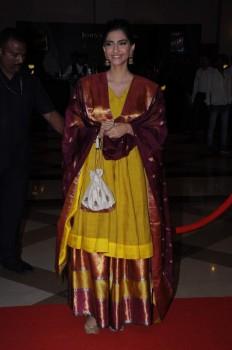 Bollywood actress Sonam Kapoor spotted during the Lokmat Maharashtra Most Stylish Awards in Mumbai on January 31, 2017.