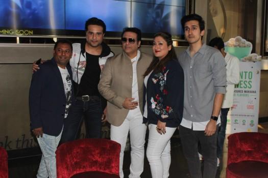 Aa Gaya Hero movie trailer launch event held in Mumbai on February 1, 2017. Celebs like Govinda, Shilpa Shetty, Krishna Abhishek, Kashmira Shah, Sunita Ahuja, Yashvardan Ahuja, Manisha Koirala, Tina Ahuja and otehrs soptted during the event.