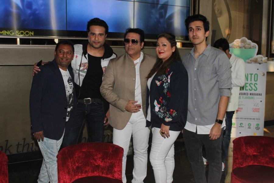 Aa Gaya Hero movie trailer launch event held in Mumbai on February 1, 2017. Celebs like Govinda, Shilpa Shetty, Krishna Abhishek, Kashmira Shah, Sunita Ahuja, Yashvardan Ahuja, Manisha Koirala, Tina Ahuja and otehrs soptted during the event. Govinda,Shilpa Shetty,Manisha Koirala,Aa Gaya Hero trailer launch,Aa Gaya Hero trailer,Aa Gaya Hero,Aa Gaya Hero trailer launch pics,Aa Gaya Hero trailer launch images,Aa Gaya Hero trailer launch photos,Aa Gaya Hero trailer launch stills,Aa Gaya Hero trai