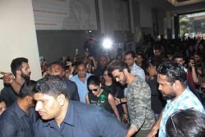 Hrithik Roshan and Yami Gautam,Hrithik Roshan,Yami Gautam,Mithibai College festival,Mithibai College,Kaabil promotion,Kaabil movie promotion,Kaabil promotion pics,Kaabil promotion images,Kaabil promotion photos,Kaabil promotion stills,bollywood movie Kaab