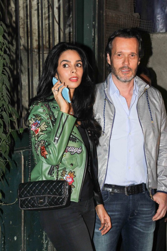 Bollywood actress Mallika Sherawat along with her boyfriend spotted at Bandra Pali Village in Mumbai. Mallika Sherawat,actress Mallika Sherawat,Mallika Sherawat spotted at Bandra,Pali Village,Mallika Sherawat pics,Mallika Sherawat images,Mallika Sherawat phoots,Mallika Sherawat stills,Mallika Sherawat pictures